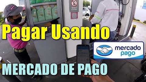 CODIGO QR como pagar con  Mercado de Pago en la estación de servicio AXION energy