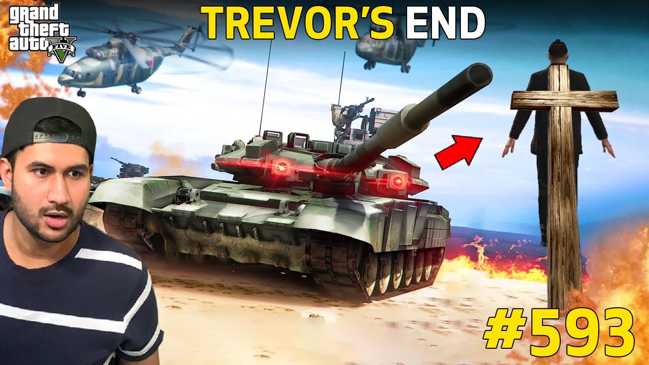 GTA 5 : LOS SANTOS ARMY END TREVOR WITH FAMILY | GTA 5 GAMEPLAY #593 ...