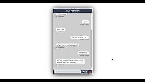 iPLM Assistant Demo for Agile PLM