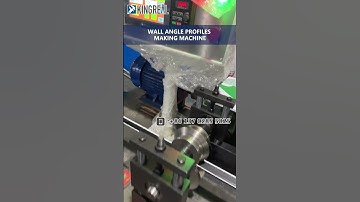 Working Process Of Wall Angle Profile Roll Formning Machine, L-shape Channel Machine