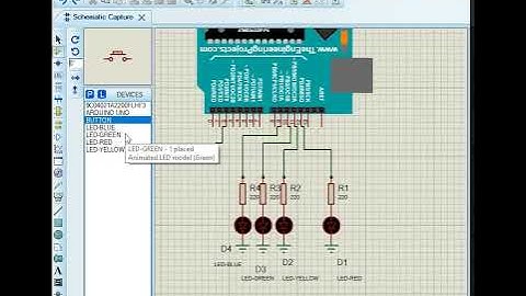 Ketika Push Button Diklik, LED Berkedip 3x Dengan Delay 1 Detik #Proteus #Arduino