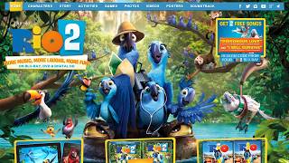Rio 2 website in 2014
