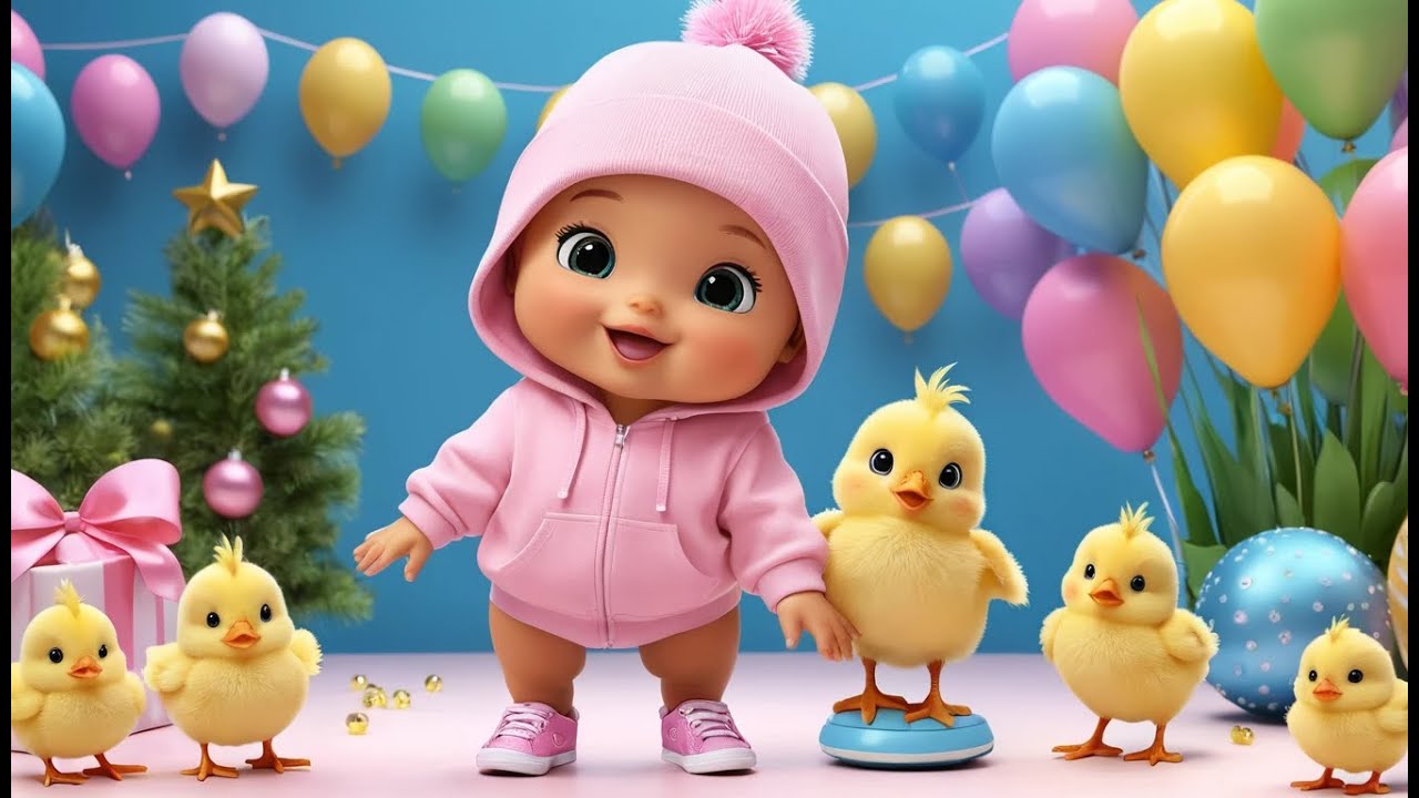 Little Chick’s New Year Day Out | Fun New Year Learning Song for Kids