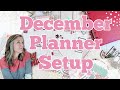 December Planner Setup || Plan With Me