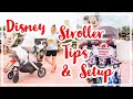 Disney Stroller Tips and Setup 2021 - Double Stroller