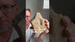 Make a 3D digital LiDAR model in SECONDS #iPhone #Scaniverse #Trilobite #fossil #photogrammetry