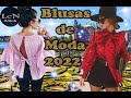 BLUSAS DE MODA 2022 - MODA 2022 - BLUSAS 2022 - MODA 2022 MUJER