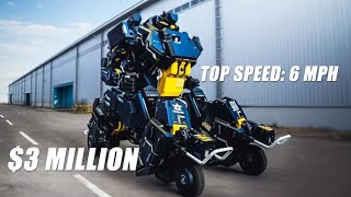 How this Giant Robot Transforms Into a Vehicle?