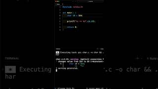 Char Datatype in C - Rest is Code