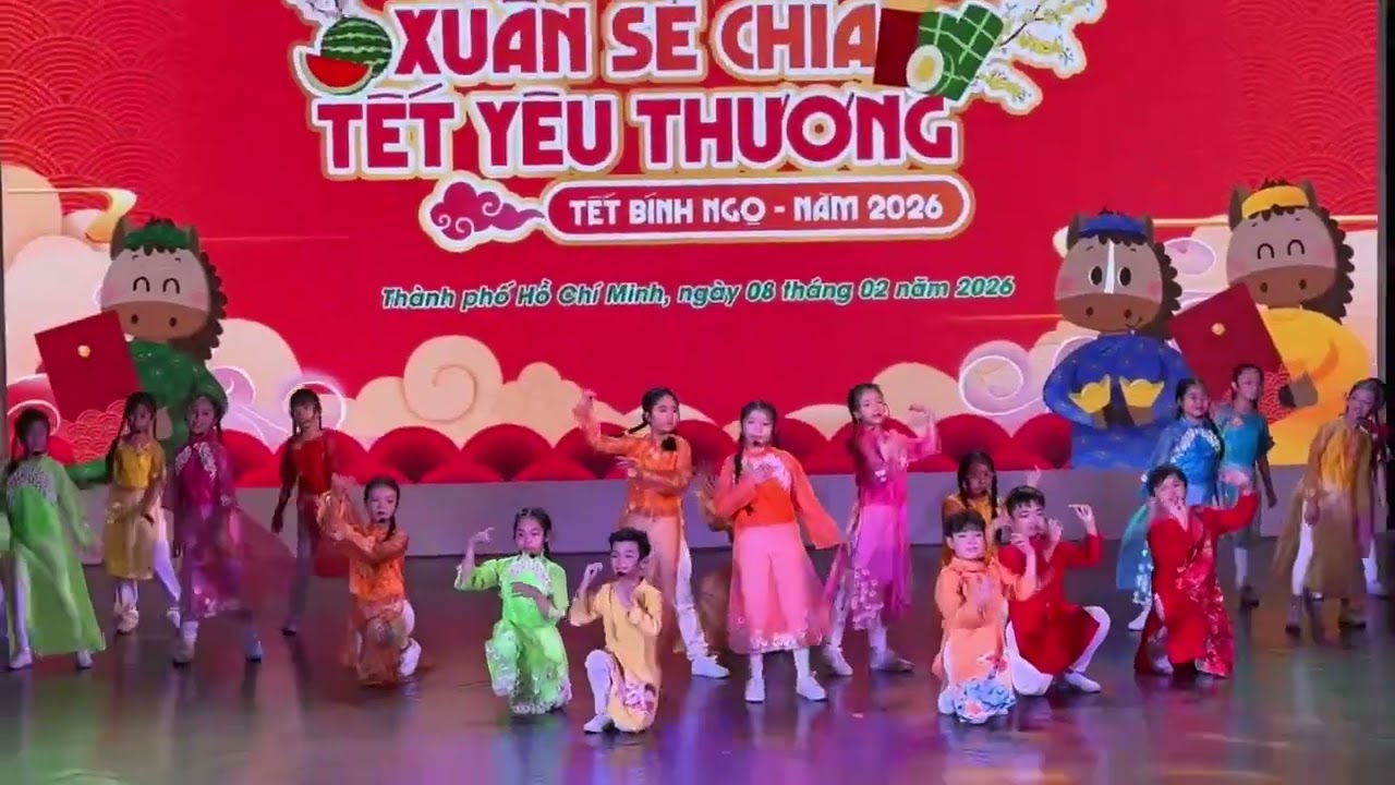 Xuân về vui lắm xuân ơi | Đội Nghệ thuật Nhà Thiếu nhi Tp.HCM | Tết Bính Ngọ 2026