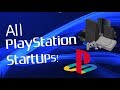 ALL SONY PLAYSTATION STARTUP SCREENS