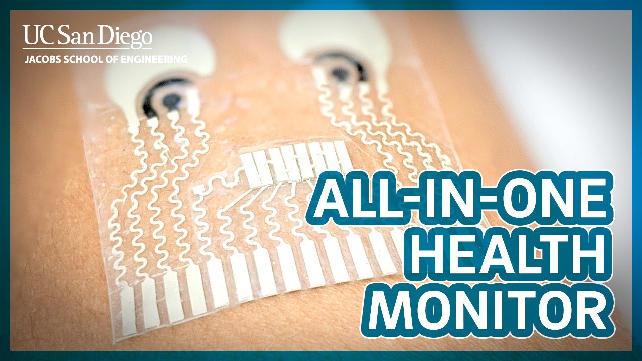 New skin patch brings us closer to wearable, all-in-one health monitor -  YouTube