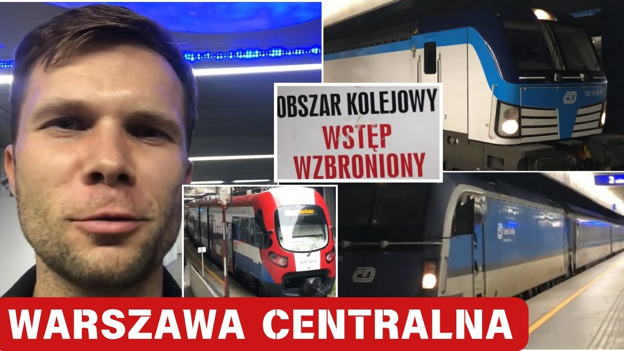 Spędziłem popołudnie z pociągami: Warszawa Centralna i Śródmieście WKD