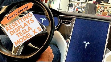 Resetting the Tesla MCU Display and Frozen Internet Browser