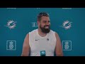 DL Zach Sieler meets with the media | Miami Dolphins