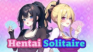 Hentai Solitaire - Nintendo Switch Gameplay | Let's Play ENF/CMNF Puzzle with Cute Anime Girls screenshot 5
