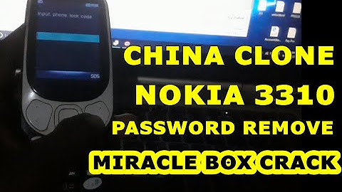 China Clone NOKIA 3310 Password Coolsand/RDA