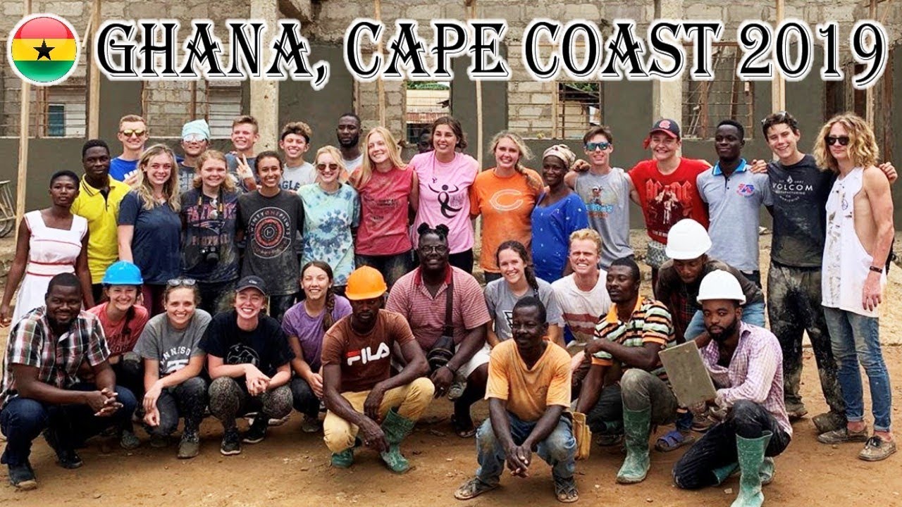 Building Schools in Ghana 🇬🇭 Cape Coast - Humanitarian Trip - HEFY