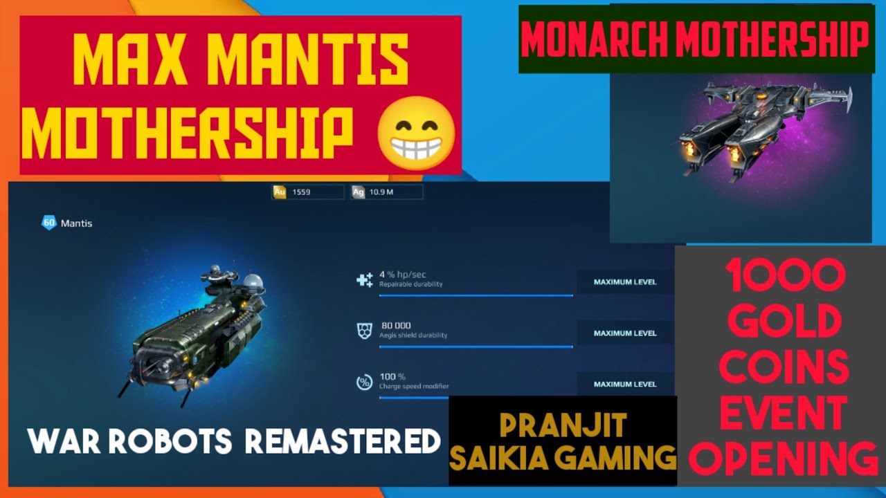 1000 COINS EVENT OPENING | MAX MANTIS MOTHERSHIP 😁 | GOT A MONARCH MOTHERSHIP & MORE 