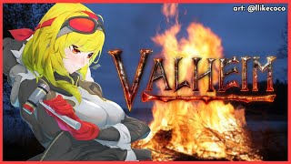 【Valheim】#1 grinding is the only way【Kaela Kovalskia / hololiveID】