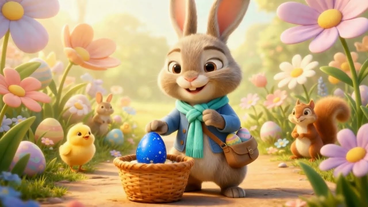 Egg Hunting🐰🥚Join the Easter Bunny in a Colorful Egg Hunt🌼