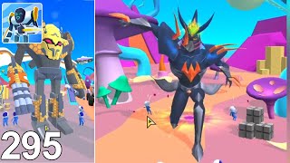 Mechangelion Robot Fighting 295: 🐝 BUMBLEBEE AGILITY! The Ultimate Duel vs. Ronin The Boss! screenshot 4