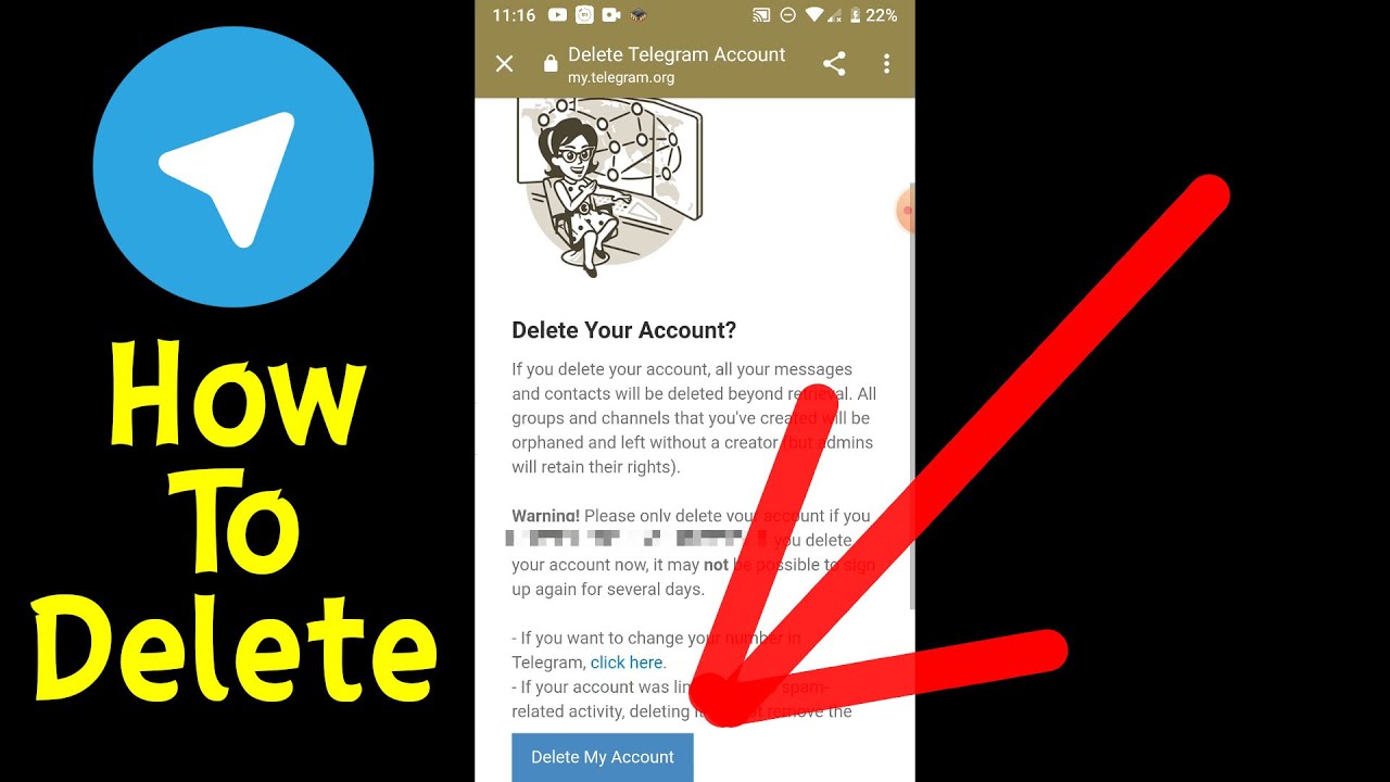 How to Delete Telegram Account (2023)