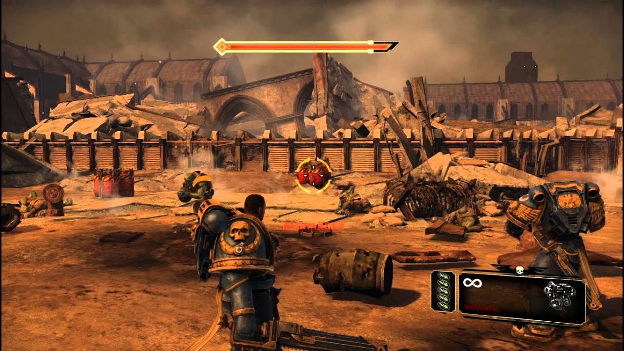 Warhammer 40k Space Marine Walkthrough FR HQ Part2