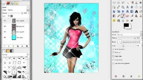 Back to the Basics Gimp Photo editing Imvu Part 2