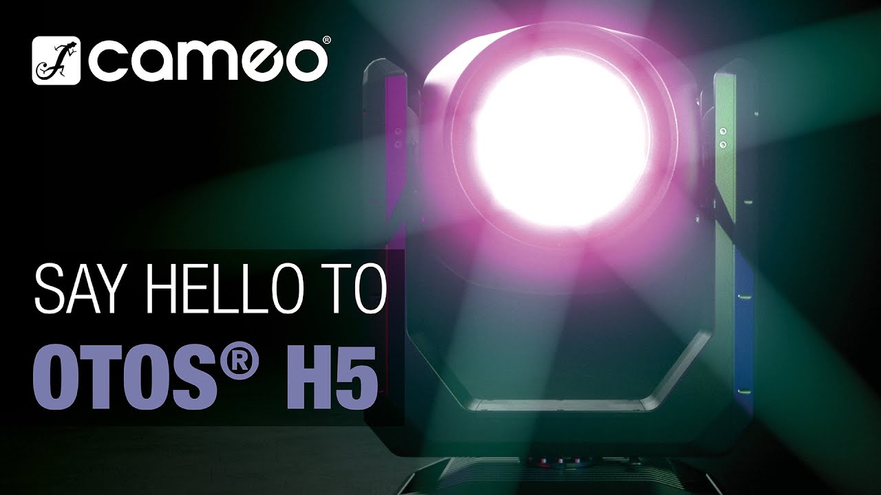 Cameo® - Say HELLO to OTOS® H5 - YouTube