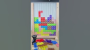 ASMR THE FUN OF PLAYING TETRIS BLOCKS ( Part 1 ) #shorts #tetris #asmr