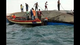 Disaster strikes at the heart of Lake Victoria as MV Nyerere ferry capsizes killing more than 100