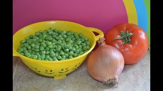 ستعشقون اكل البازلاء بهذه الطريقة الهندية مع قناة لك?/how to Cook  green peas