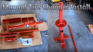 How to Install a Manual Tire Changer | Pittsburgh Portable Tire Changer