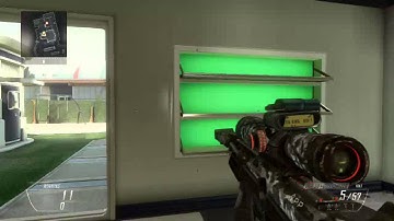 Silent shot with Trophy system (quickscope 1v1)