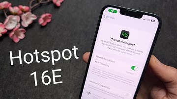 How to Enable Hotspot on iPhone 16e - Share Internet with another device
