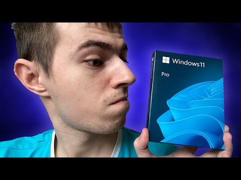 Коробочная Windows 11! Лицензия! Распаковка и установка