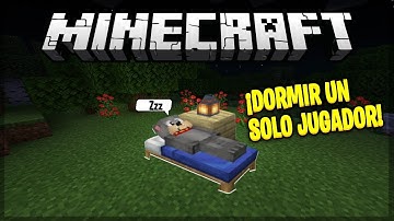 ¡ADDON de ONE-PLAYER SLEEP SYSTEM FOR MULTIPLAYER! - Minecraft Bedrock | 1.16