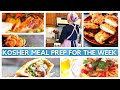 Sunday Reset KOSHER MEAL PREP  | KOSHER FOOD HAUL, FAMILY MEAL INSPIRATION &amp; PREP | FRUM IT UP