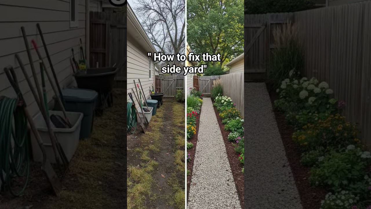 Как навсегда преобразить неприглядный боковой двор | Идеалы ландшафтного дизайна