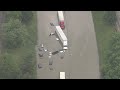 CHOPPER VIDEO: Floodwaters submerge vehicles on Metro Detroit freeways