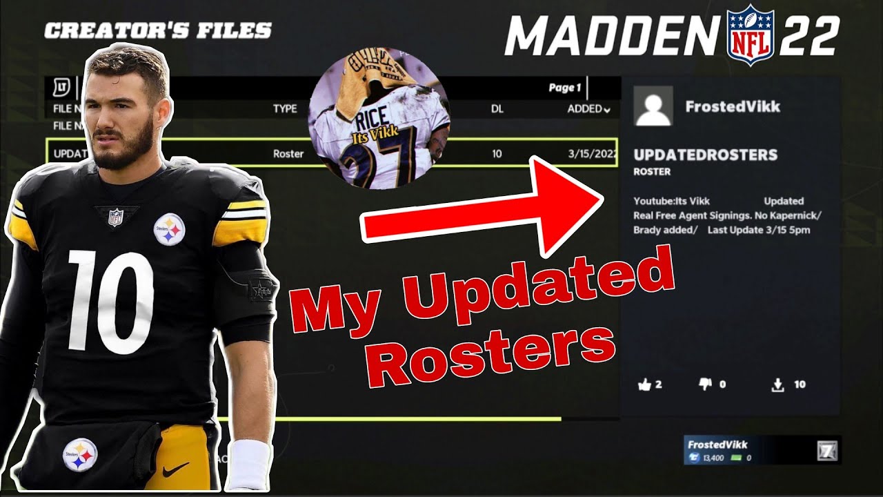How to get the Best Madden 22 Updated Rosters on Xbox Series X/ Series S