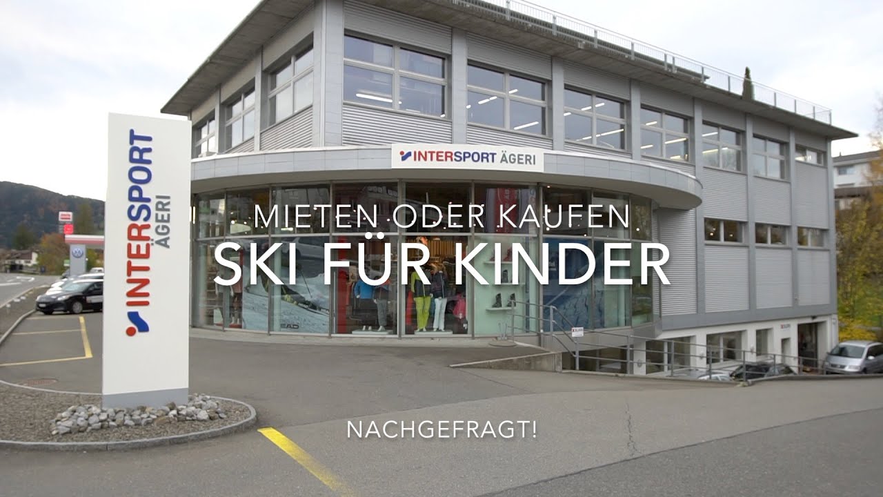 Besser Kinderski mieten oder kaufen?