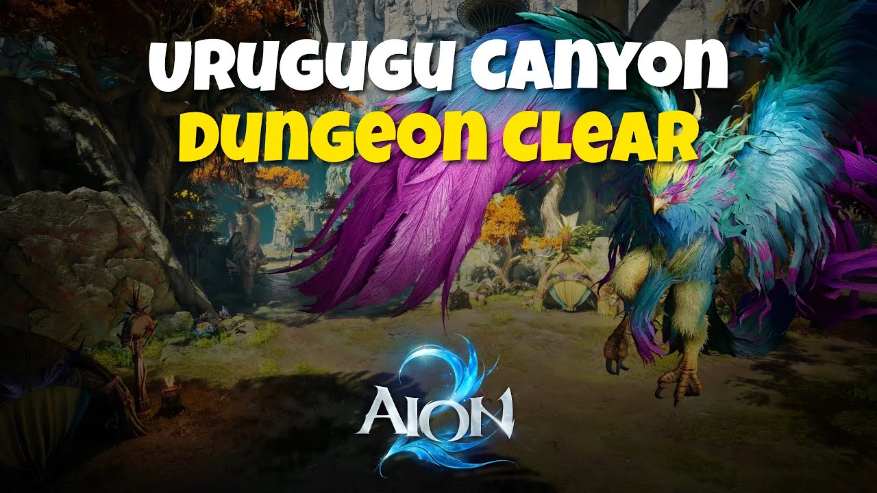AION 2 Urugugu Canyon – Korean Ranger Asmodian Gameplay