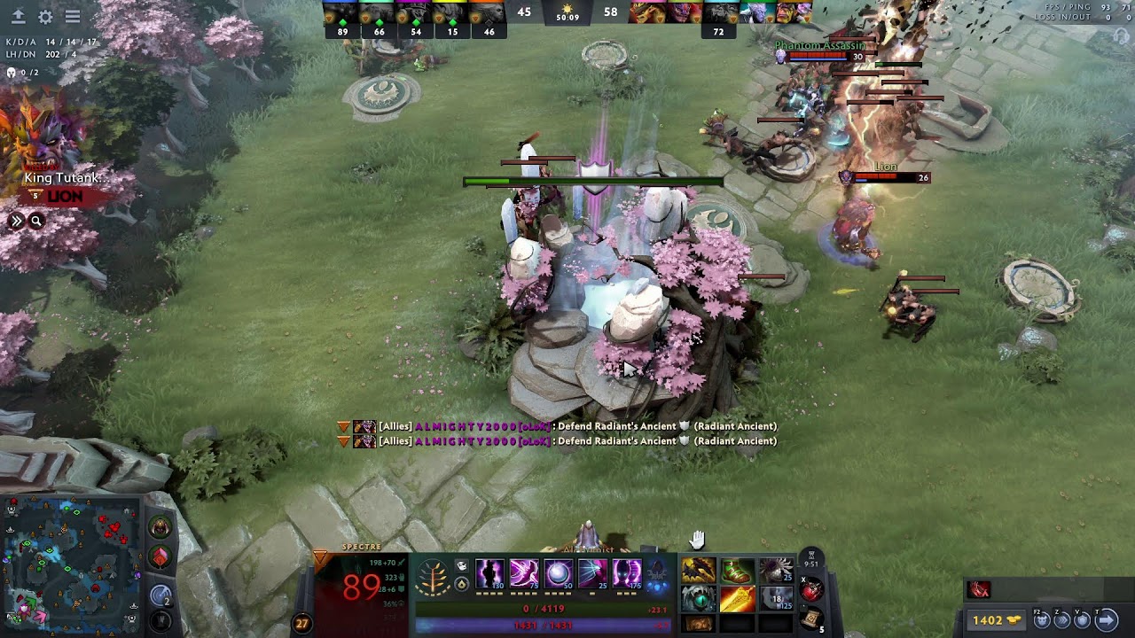 DOTA 2 live stream 1483