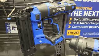 Kobalt 24v Brad Nailer spotted in store!