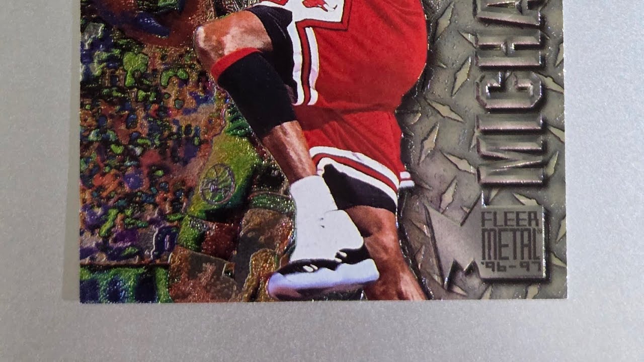Self-Graded Sports Cards: 1996-97 Fleer Metal Michael Jordan 