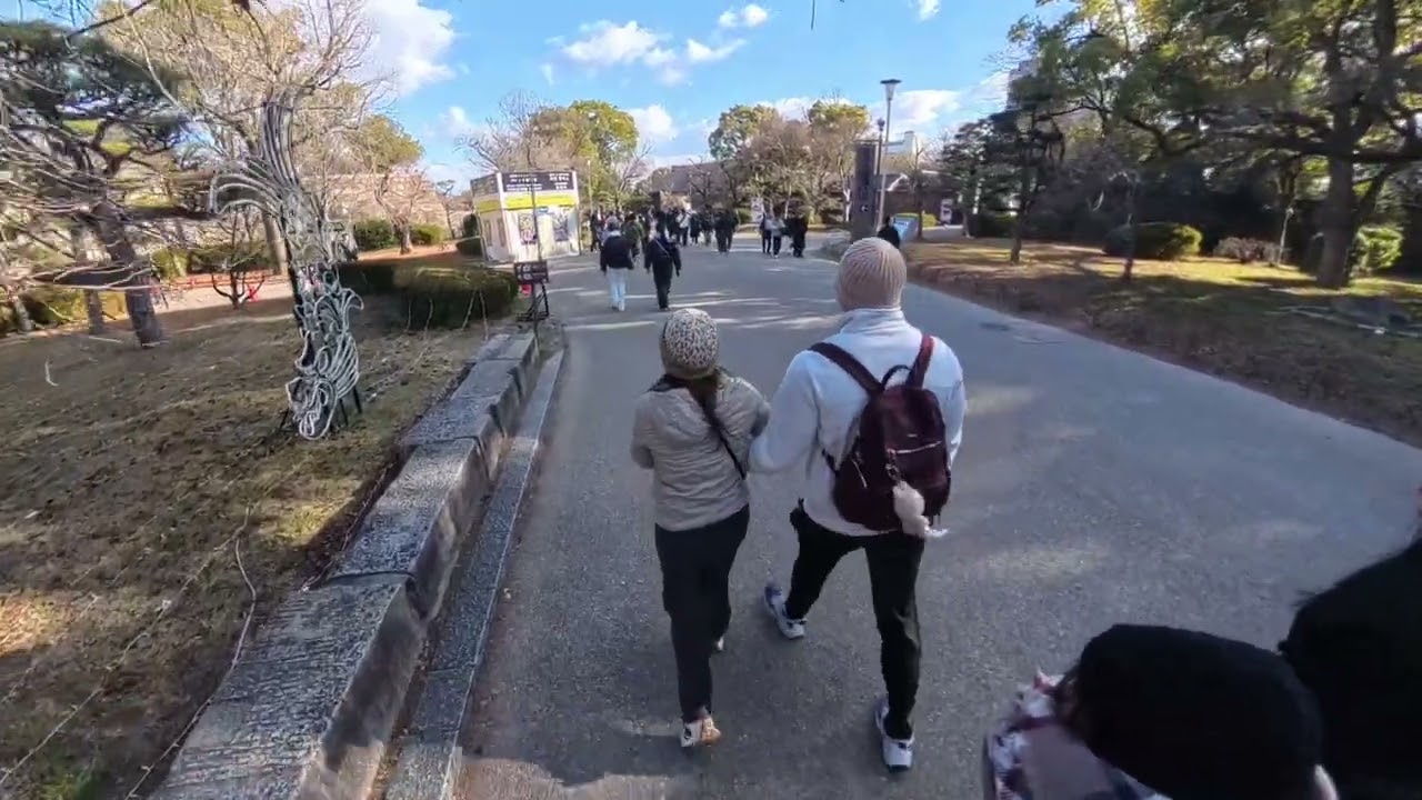 Shitennoji Shrine, Osaka Castle morning walk