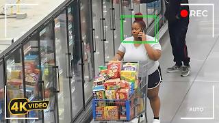 Walmart Shoplifter Didn’t Think Cameras Were Watching Her | Walmart Shoplifter Arrest