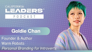 Goldie Chan - Founder and Author of Warm Robots & Personal Branding for Introverts